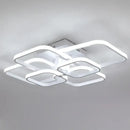 GobekUsa LED Square Chandelier Ceiling Light for Living Room Bedroom