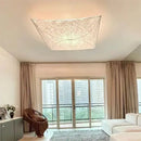 GobekUsa LED Square Fabric Wall Lamp | Minimalist Design for Living Room, Bedroom, Corridor