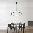 GobekUsa LED Square Sensor Chandelier for Living Room Lighting