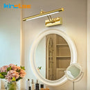 GobekUsa LED Stainless Steel Bathroom Wall Lamp with Switch