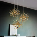 GobekUsa LED Stainless Steel Chandelier Pendant Lights for Modern Home Decor Lighting