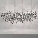 GobekUsa LED Stainless Steel Chandelier Pendant Lights for Modern Home Decor Lighting