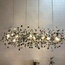 GobekUsa LED Stainless Steel Chandelier Pendant Lights for Modern Home Decor Lighting