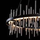 GobekUsa LED Stainless Steel Pendant Light Chandelier for Home Decor in Foyer, Living Room, Bedroom, Restaurant