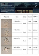 GobekUsa LED Stair Ceiling Chandelier for Living Room