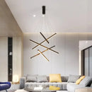 GobekUsa LED Stair Ceiling Chandelier for Living Room