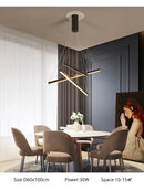 GobekUsa LED Stair Ceiling Chandelier for Living Room