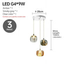 GobekUsa LED Stair Chandelier: Luxury Amber/Crystal Indoor Lighting Fixture