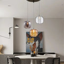 GobekUsa LED Stair Chandelier: Luxury Amber/Crystal Indoor Lighting Fixture