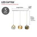 GobekUsa LED Stair Chandelier: Luxury Amber/Crystal Indoor Lighting Fixture