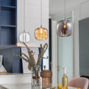 GobekUsa LED Stair Chandelier: Luxury Amber/Crystal Indoor Lighting Fixture