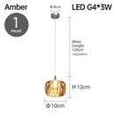 GobekUsa LED Stair Chandelier: Luxury Amber/Crystal Indoor Lighting Fixture