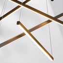 GobekUsa LED Stair Chandelier: Modern, Simple, Villa Hall, Hotel Decor, Indoor Lighting