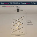 GobekUsa LED Stair Chandelier: Modern, Simple, Villa Hall, Hotel Decor, Indoor Lighting