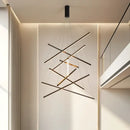 GobekUsa LED Stair Chandelier: Modern, Simple, Villa Hall, Hotel Decor, Indoor Lighting