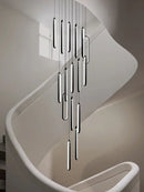 GobekUsa LED Staircase Branch Chandelier for Modern Living & Dining Rooms