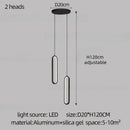 GobekUsa LED Staircase Branch Chandelier for Modern Living & Dining Rooms