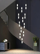 GobekUsa LED Staircase Chandelier Ceiling Living Room Lighting Decoration