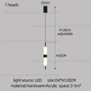 GobekUsa LED Staircase Chandelier Ceiling Living Room Lighting Decoration