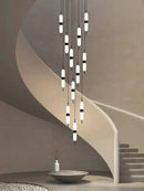 GobekUsa LED Staircase Chandelier Ceiling Living Room Lighting Decoration