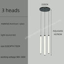 GobekUsa LED Staircase Chandelier for Home Hotel Hall Lighting