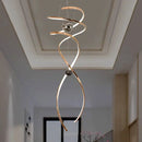 GobekUsa LED Staircase Chandelier Pendant Light Indoor Lighting
