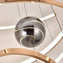GobekUsa LED Staircase Chandelier Pendant Light Indoor Lighting