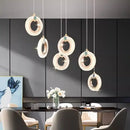 GobekUsa LED Staircase Chandeliers | Modern Living Room Pendant Light Fashion Indoor Lighting
