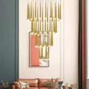 GobekUsa LED Staircase Chandeliers: Modern Luxury for Living Room, Hall, Villa.