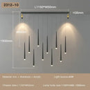 GobekUsa LED Staircase Chandeliers: Modern Luxury for Living Room, Hall, Villa.
