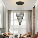 GobekUsa LED Staircase Chandeliers: Modern Luxury for Living Room, Hall, Villa.