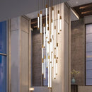 GobekUsa LED Staircase Chandeliers: Modern Luxury Lighting for Living Room, Restaurant, or Duplex Attic