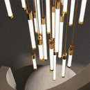 GobekUsa LED Staircase Chandeliers: Modern Luxury Lighting for Living Room, Restaurant, or Duplex Attic