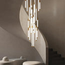 GobekUsa LED Staircase Chandeliers: Modern Luxury Lighting for Living Room, Restaurant, or Duplex Attic