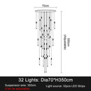 GobekUsa LED Staircase Chandeliers: Modern Luxury Lighting for Living Room, Restaurant, or Duplex Attic