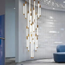 GobekUsa LED Staircase Chandeliers: Modern Luxury Lighting for Living Room, Restaurant, or Duplex Attic