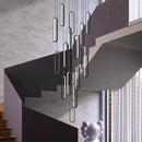 GobekUsa LED Staircase Chandeliers | Modern Pendant Light for Living Room