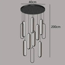 GobekUsa LED Staircase Chandeliers | Modern Pendant Light for Living Room