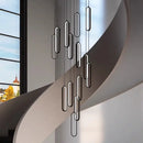GobekUsa LED Staircase Chandeliers | Modern Pendant Light for Living Room