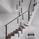 GobekUsa LED Staircase Chandeliers: Modern Pendant Light Lamps for Living Room Decor