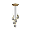 GobekUsa LED Staircase Chandeliers Pendant Light for Living Room Modern Indoor Lighting