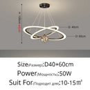 GobekUsa LED Star Chandelier for Modern Living Room Bedroom Decor