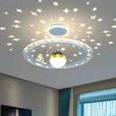 GobekUsa LED Star Chandelier: Kids Room Lighting Fixture for Bedroom & Study Room