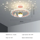 GobekUsa LED Star Chandelier: Kids Room Lighting Fixture for Bedroom & Study Room