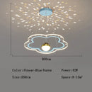 GobekUsa LED Star Chandelier: Kids Room Lighting Fixture for Bedroom & Study Room