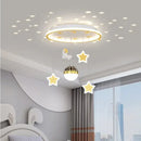 GobekUsa LED Star Chandelier: Kids Room Lighting Fixture for Bedroom & Study Room