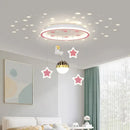 GobekUsa LED Star Chandelier: Kids Room Lighting Fixture for Bedroom & Study Room