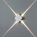 Modern geometric led star wall light for bar and corridor decor by Decorbites