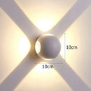 GobekUsa LED Starlight Wall Lamp for Garden Yard, KTV, Club, Corridor, Bar, and Home
