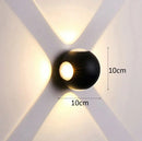 GobekUsa LED Starlight Wall Lamp for Garden Yard, KTV, Club, Corridor, Bar, and Home